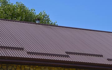 typical Longdon Heath corrugated roof uses